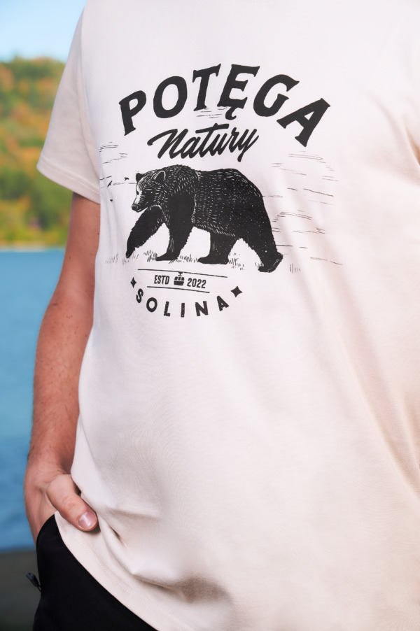 T-shirt męski NIEDŹWIEDŹ | Solina | Bieszczady